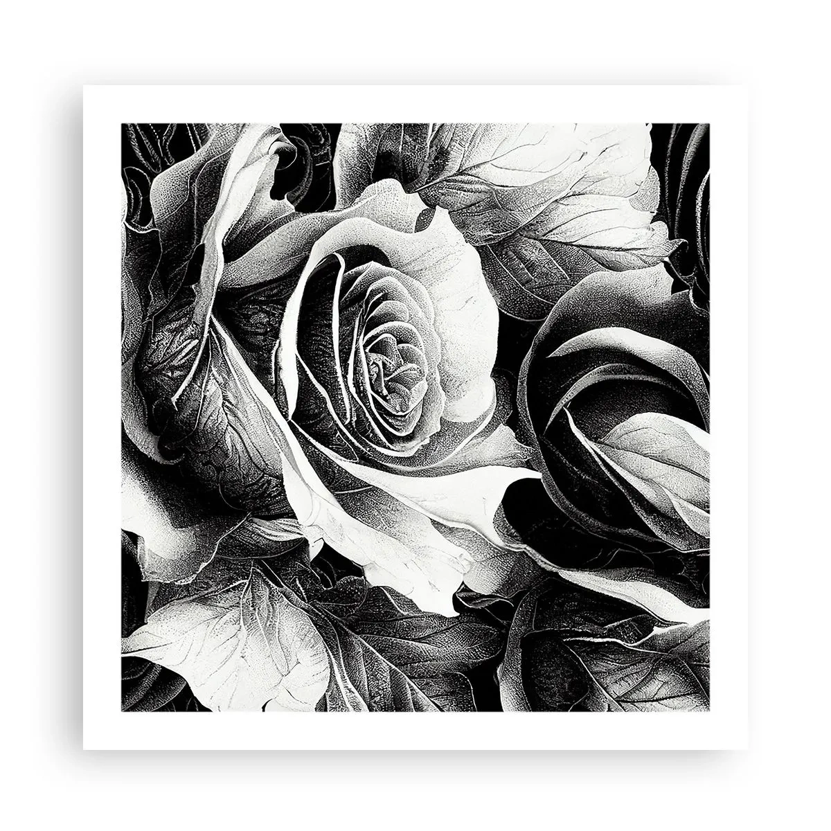 Affisch - Alltid drottningen - 60x60 cm