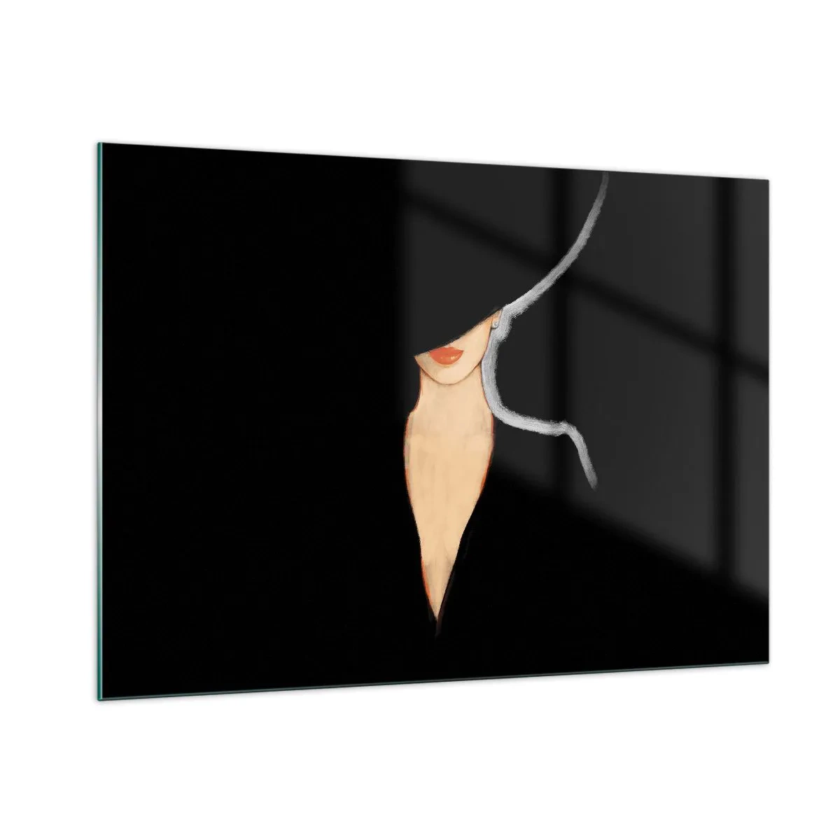 Glastavla - Bild på glas - Elegans och stil - 100x70 cm