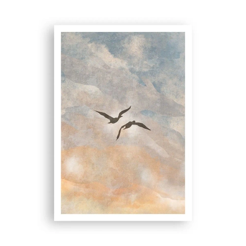 Affisch - Dans på himlen - 70x100 cm