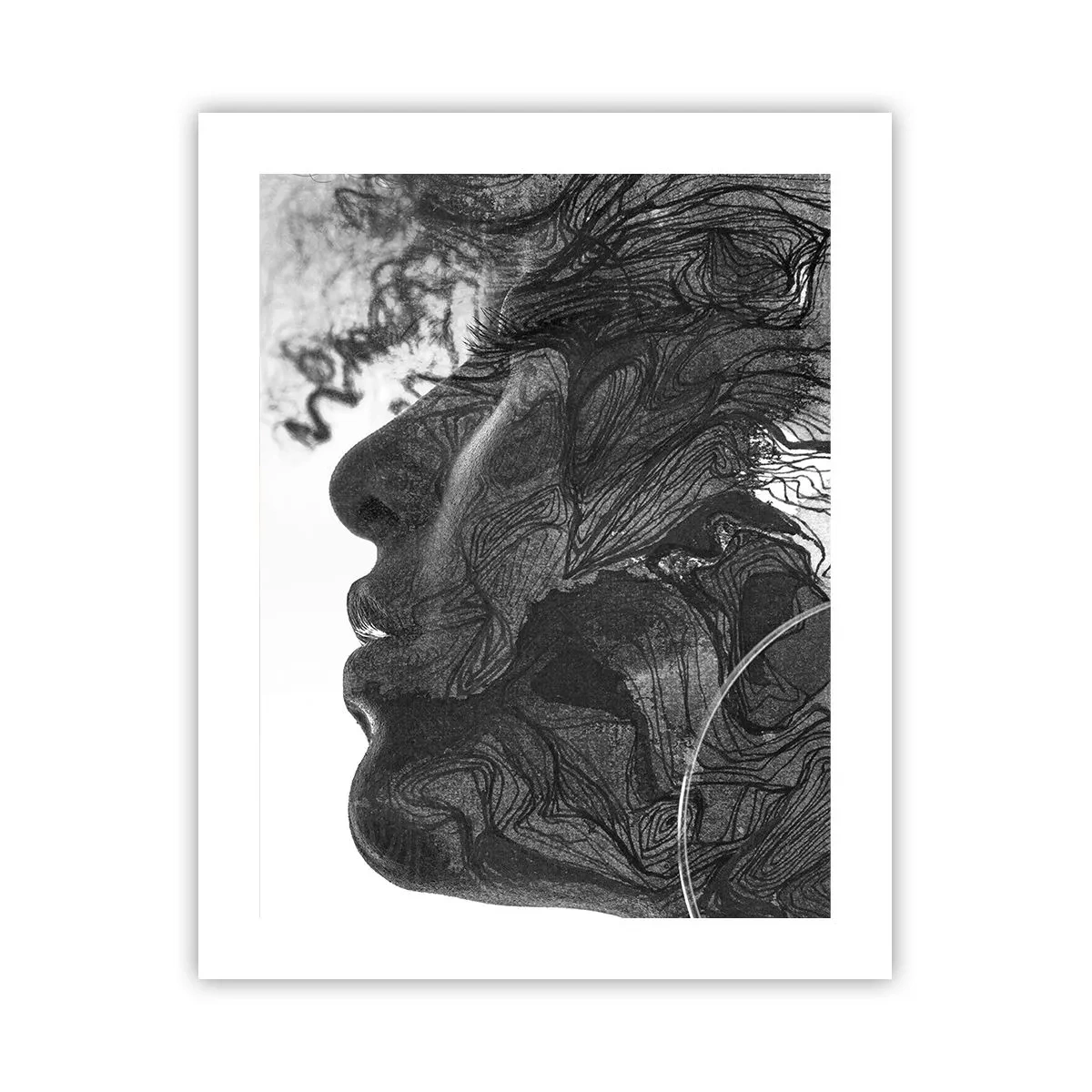 Affisch - Tilltrasslad i drömmarna - 40x50 cm