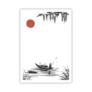 Affisch - Asiatisk eftermiddag - 70x100 cm