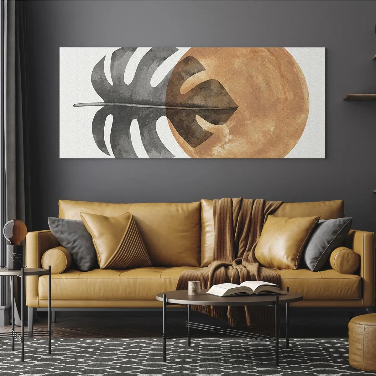 Glastavla - Bild på glas - Alltid solen - 100x40 cm