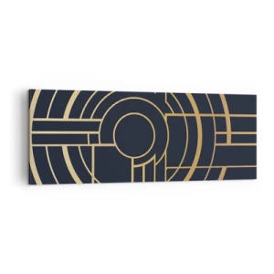 Canvastavla - Bild på duk - Sakernas gång - 140x50 cm