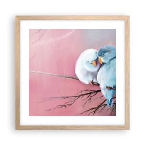 Affisch i ram av ljusek - Lägga till något?… - 40x40 cm