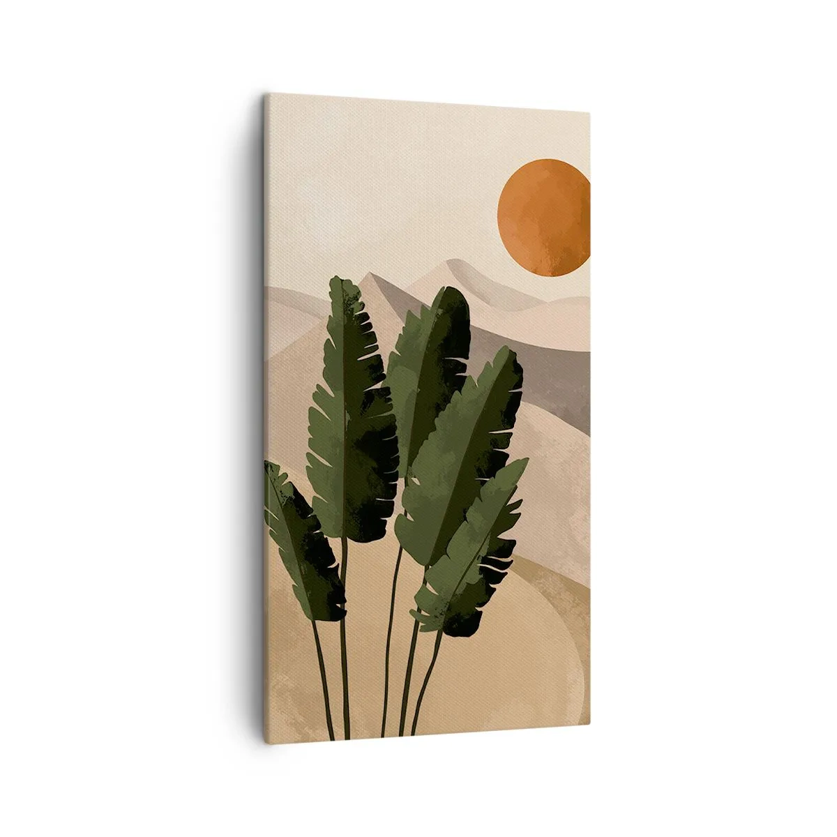 Canvastavla - Bild på duk - Livets triumf - 45x80 cm