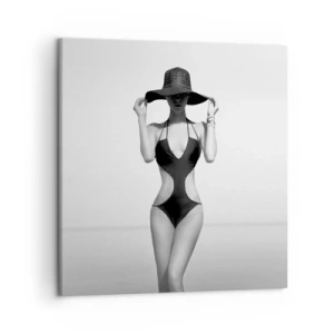 Canvastavla - Bild på duk - Mitt förnamn är: Elegans - 50x50 cm