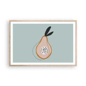 Affisch i ram av ljusek - Att tränga in i sakens natur - 91x61 cm