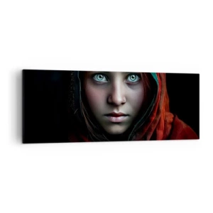 Canvastavla - Bild på duk - Östlig prinsessa - 140x50 cm