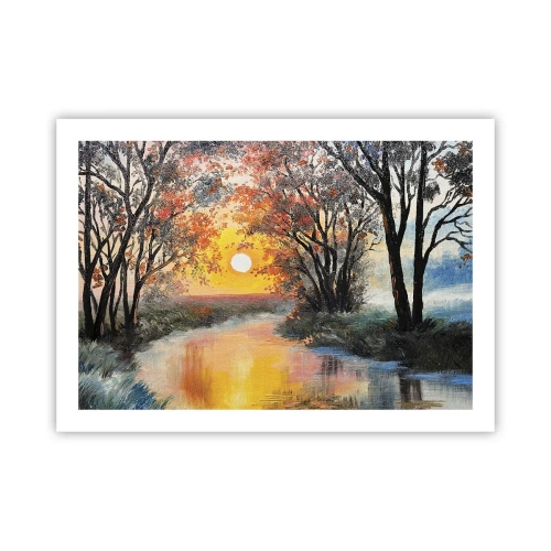 Affisch - Höststämning - 70x50 cm