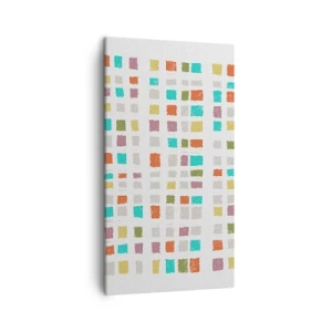 Canvastavla - Bild på duk - Ett okänt spel - 45x80 cm