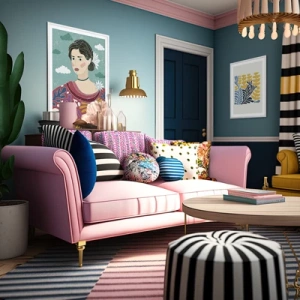 Wonderland - Inspiration till vardagsrummet