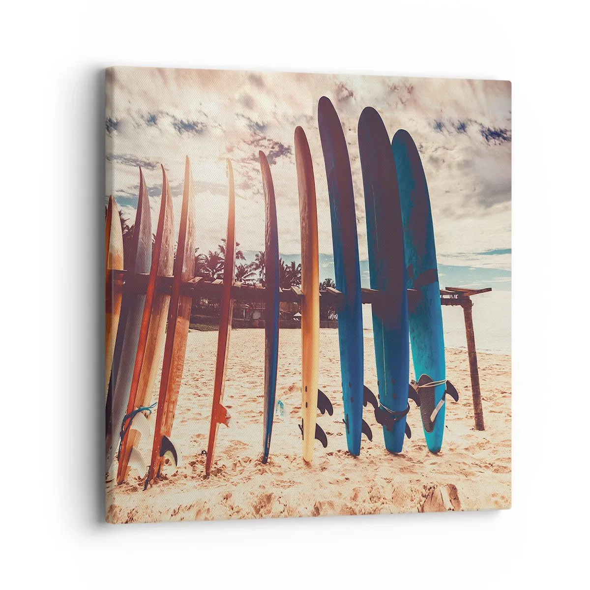 Canvastavla - Bild på duk - God natt, vi ses imorgon - 40x40 cm