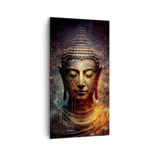 Canvastavla - Bild på duk - Andlig balans - 55x100 cm