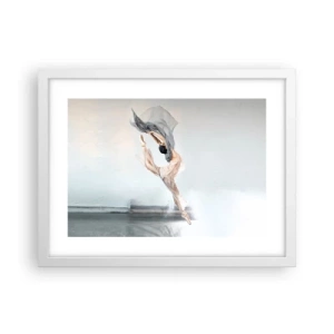 Affisch i vit ram - Dansextas - 40x30 cm