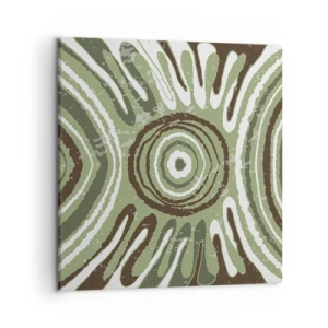 Canvastavla - Bild på duk - Explosion av känslor - 50x50 cm