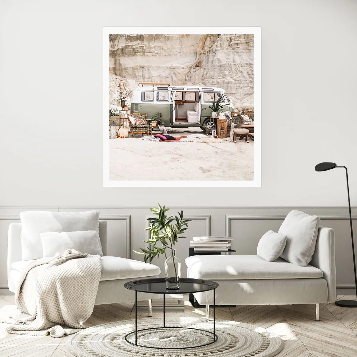 Affisch - Dags att börja resan - 40x40 cm