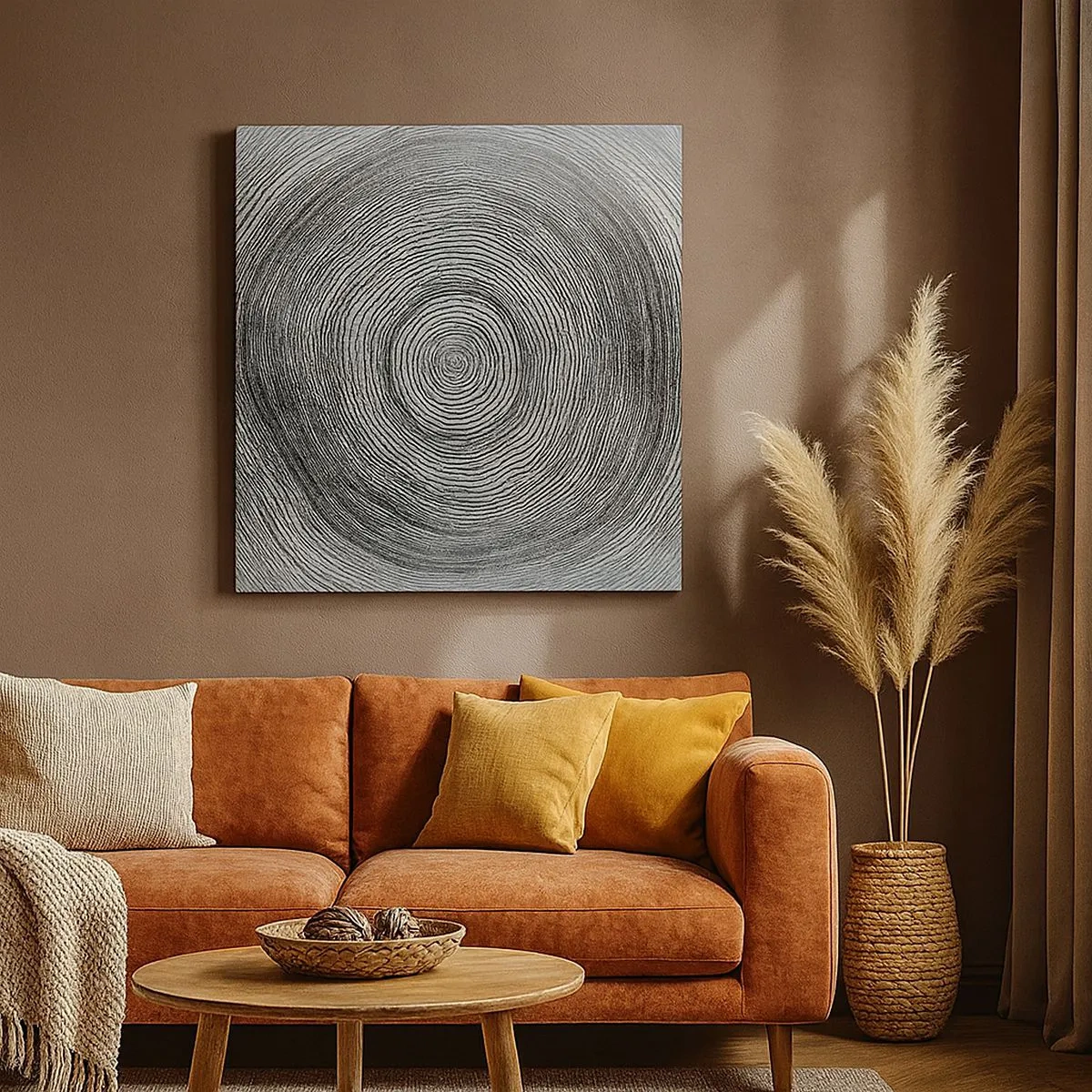 Canvastavla - Bild på duk - Ett tecken i tiden - 30x30 cm