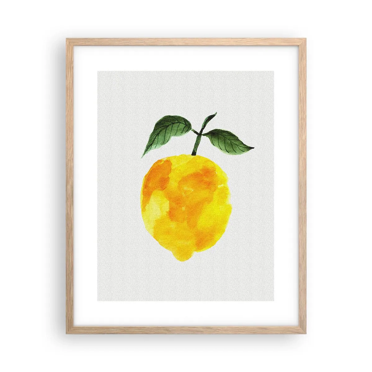 Affisch i ram av ljusek - Hur man känner smaken av solen - 40x50 cm