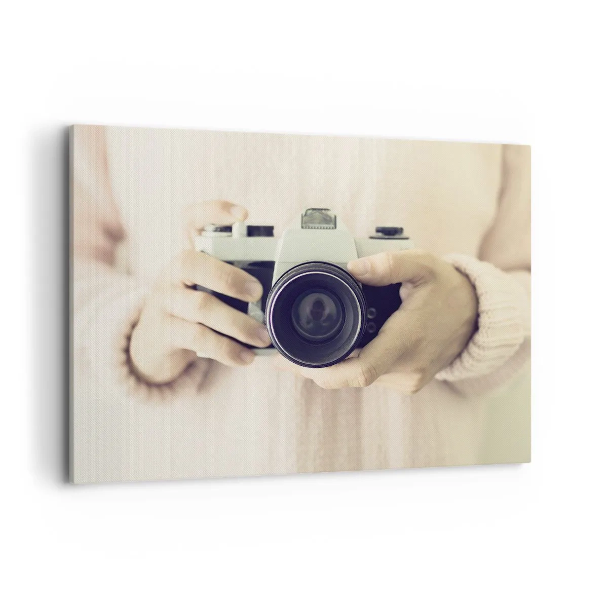 Canvastavla - Bild på duk - För att veta mer... - 100x70 cm