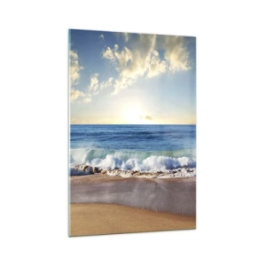 Glastavla - Bild på glas - Rörlighet och orörlighet samtidigt - 70x100 cm