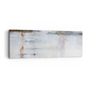 Canvastavla - Bild på duk - Bakom luftridån - 90x30 cm