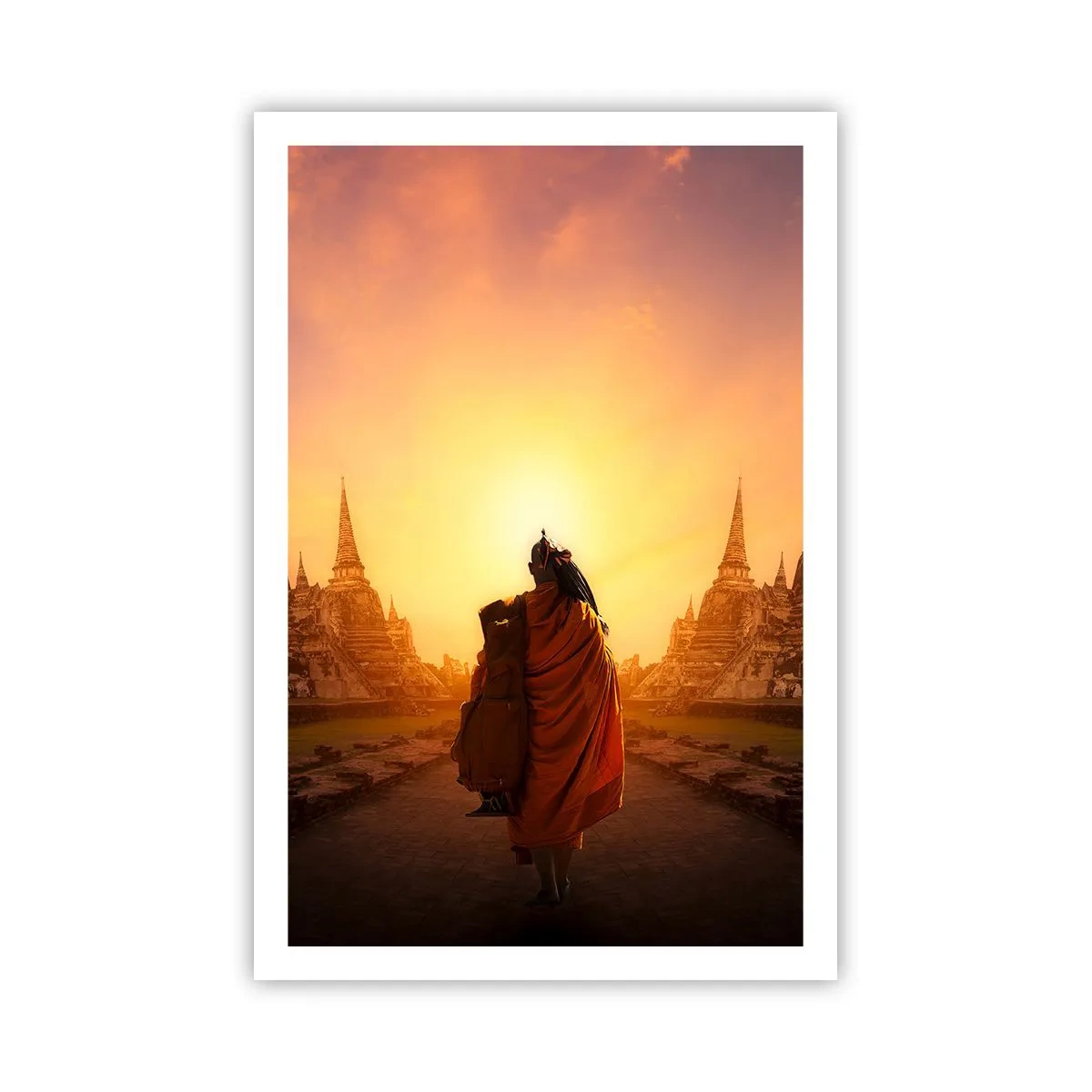 Affisch - I lugn genom evigheten - 61x91 cm