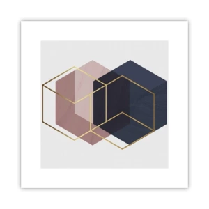 Affisch - Enkelhetens styrka - 30x30 cm