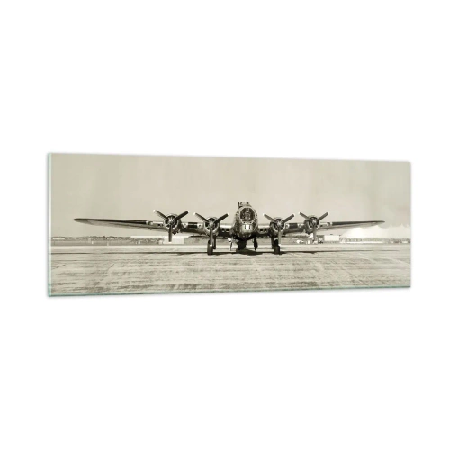 Glastavla - Bild på glas - Redo som vanligt - 90x30 cm