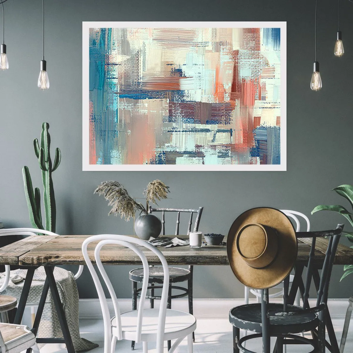 Affisch - Att nå ljuset - 50x40 cm