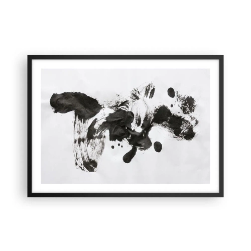 Affisch i svart ram - En metod i galenskap? - 70x50 cm