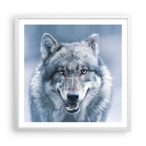 Affisch i vit ram - Tar du utmaningen? - 60x60 cm