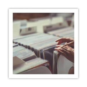 Affisch - I jakten efter känslor - 60x60 cm