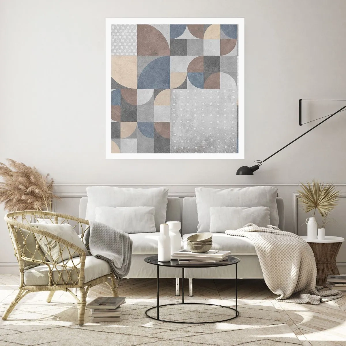 Affisch - Keramisk fantasi - 60x60 cm