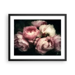 Affisch i svart ram - Belle epoque charm - 50x40 cm