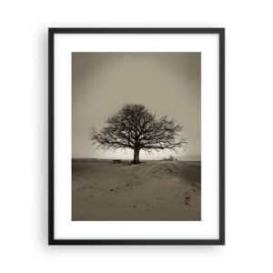 Affisch i svart ram - Härifrån till evighet - 40x50 cm
