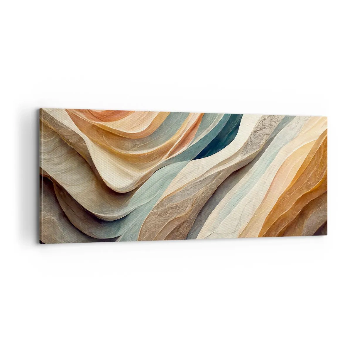 Canvastavla - Bild på duk - Ögonblick före förändring - 100x40 cm