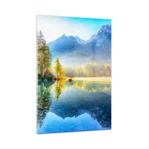 Glastavla - Bild på glas - Majestät och sötma - 50x70 cm