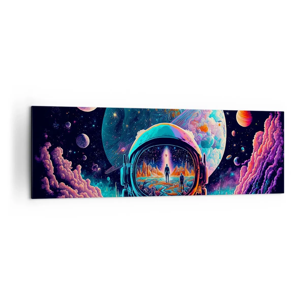 Canvastavla - Bild på duk - Filosofer har aldrig drömt - 160x50 cm