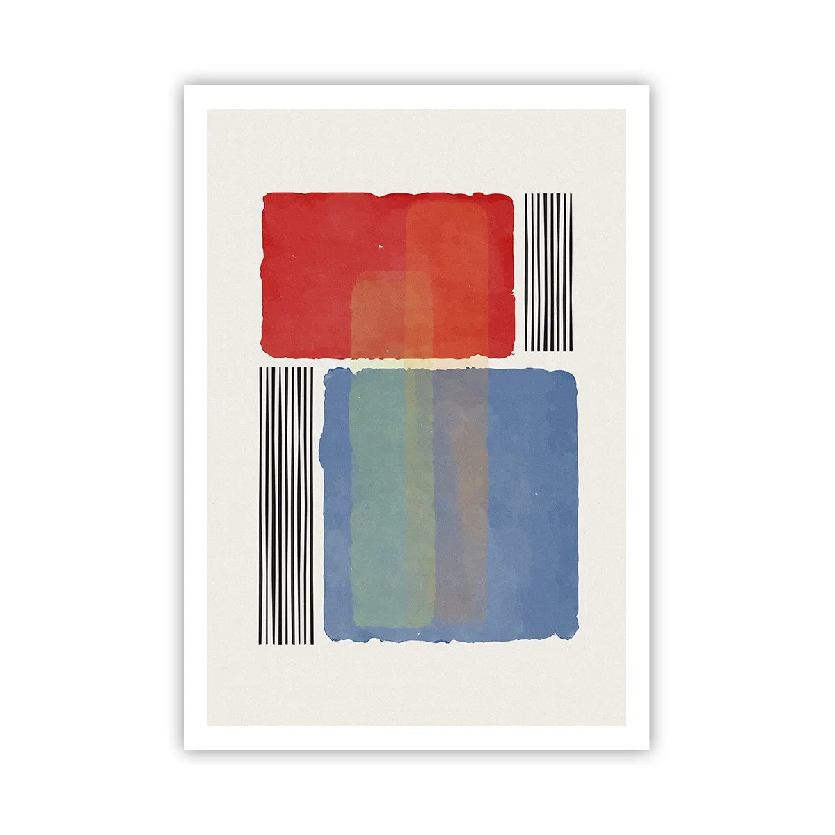 Affisch - Geometrins anda - 70x100 cm