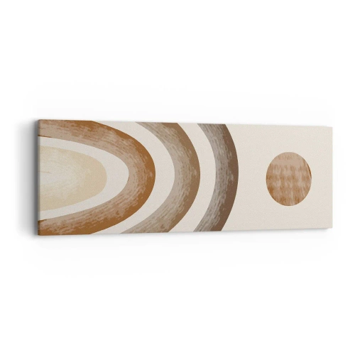 Canvastavla - Bild på duk - I den avlägsna galaxen - 90x30 cm