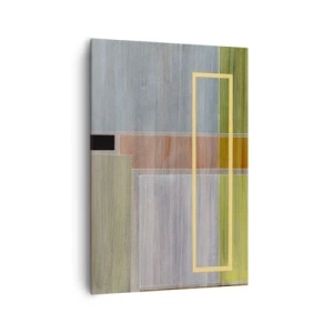 Canvastavla - Bild på duk - Rakt och lugnt - 70x100 cm