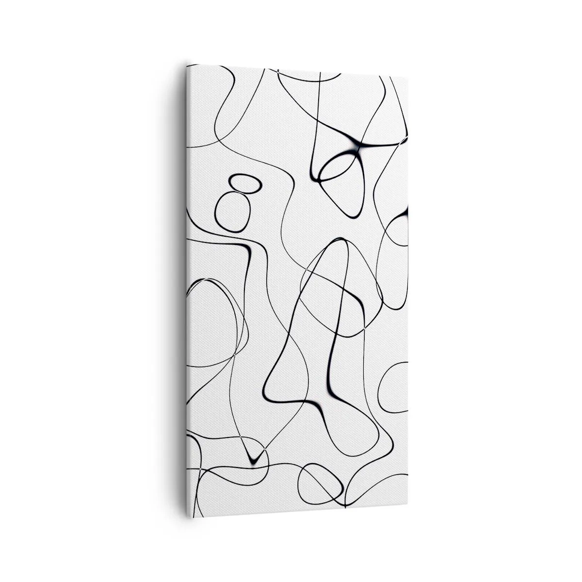 Canvastavla - Bild på duk - Livets stigar, ödets tur - 55x100 cm