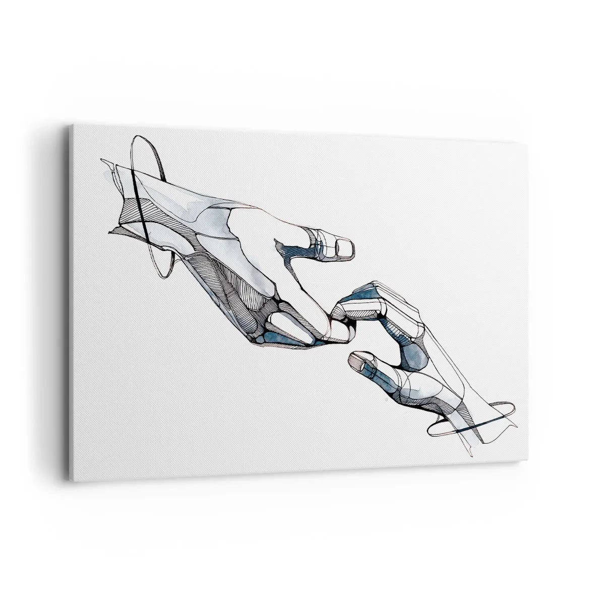 Canvastavla - Bild på duk - God gest - 120x80 cm