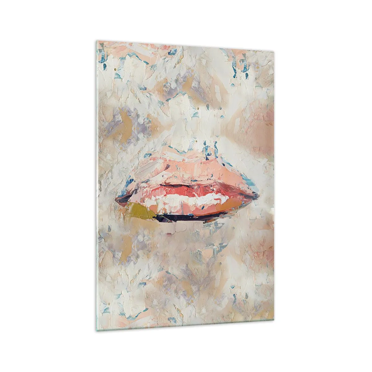 Glastavla - Bild på glas - Väcker sinnen - 70x100 cm