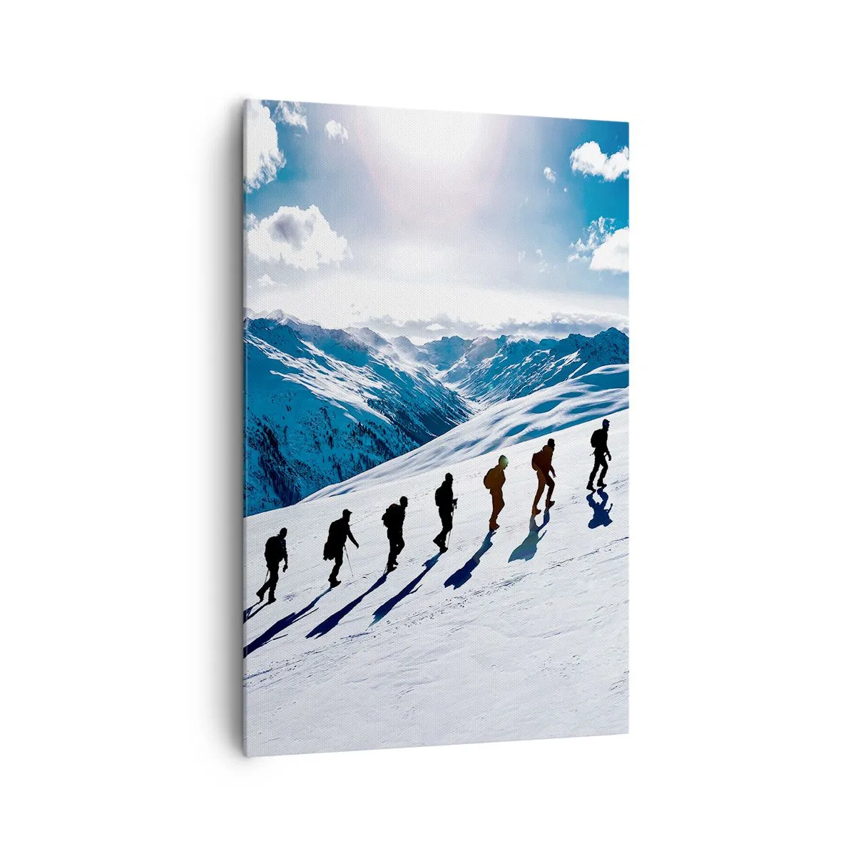 Canvastavla - Bild på duk - Erövrarnas lag - 80x120 cm