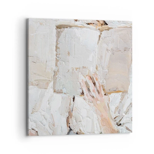 Canvastavla - Bild på duk - I en annan värld - 70x70 cm