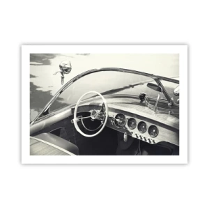 Affisch - Väder för de rika - 70x50 cm