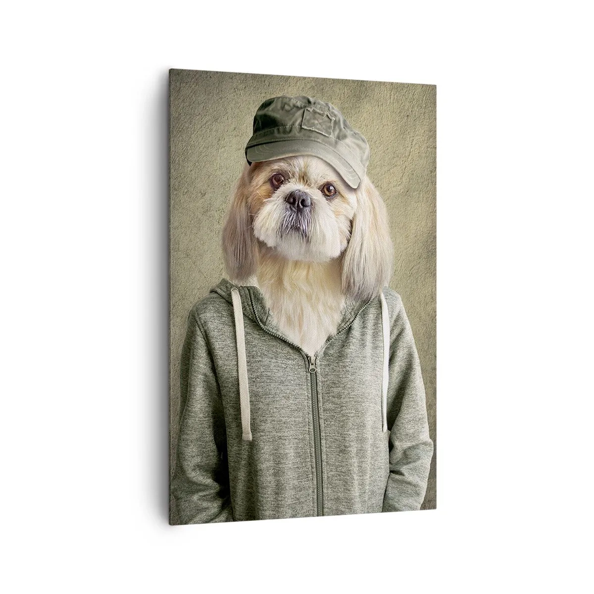 Canvastavla - Bild på duk - Jag föredrar avslappnad stil - 80x120 cm