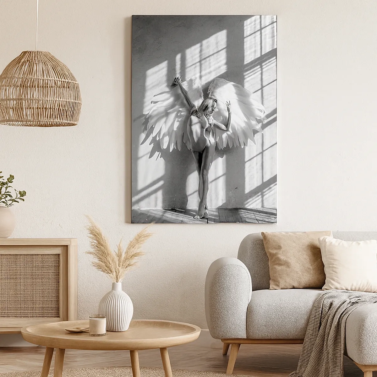 Canvastavla - Bild på duk - Direkt från himlen - 50x70 cm