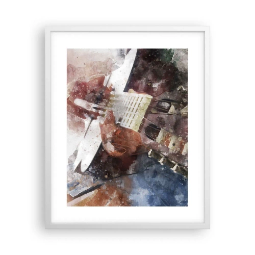 Affisch i vit ram - Vad tycker du om det? - 40x50 cm